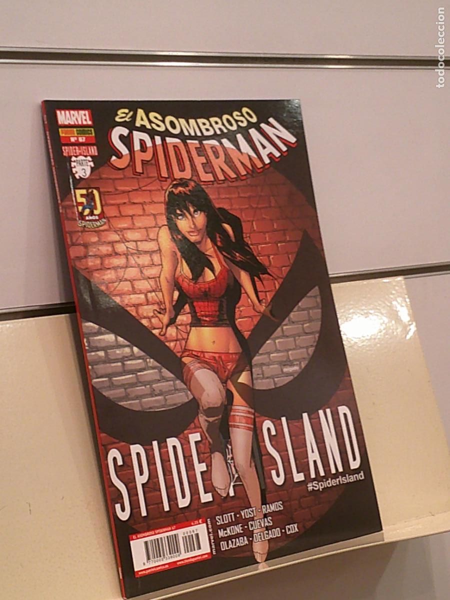C&oacute;mics: EL ASOMBROSO SPIDERMAN N&ordm; 67 SPIDER ISLAND MARVEL - PANINI - Foto 1