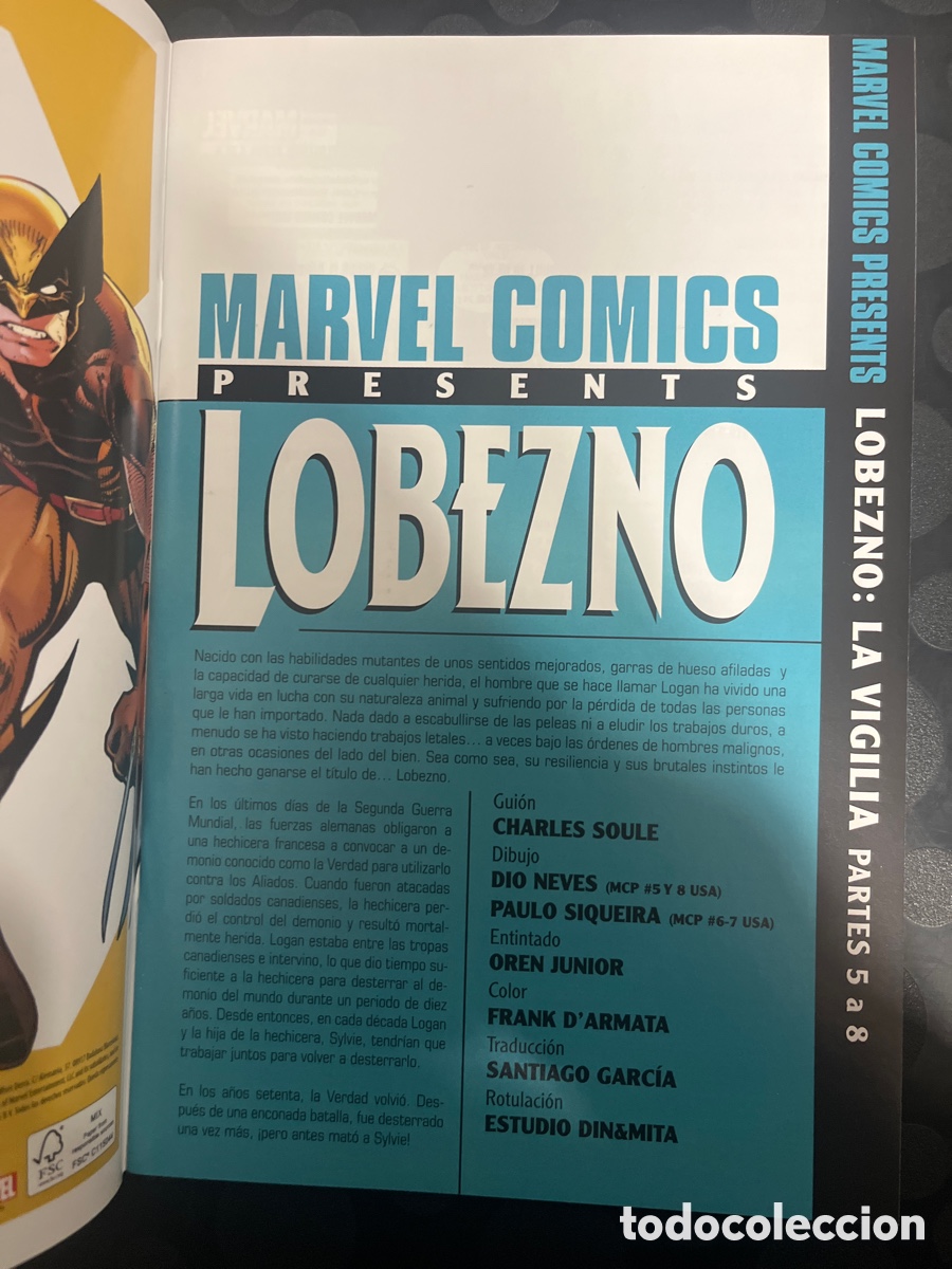 C&oacute;mics: LOBEZNO N.2 MARVEL C&Oacute;MICS PRESENTS ( 2020 ) - Foto 3