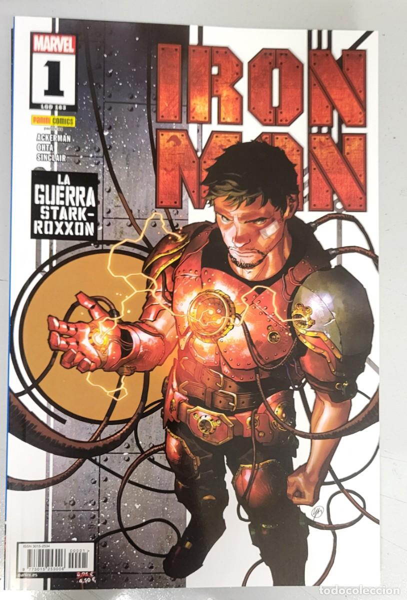 C&oacute;mics: EL INVENCIBLE IRON MAN N&ordm; 1 / 163 / ACKERMAN - OHTA - MARVEL / PANINI - Foto 1