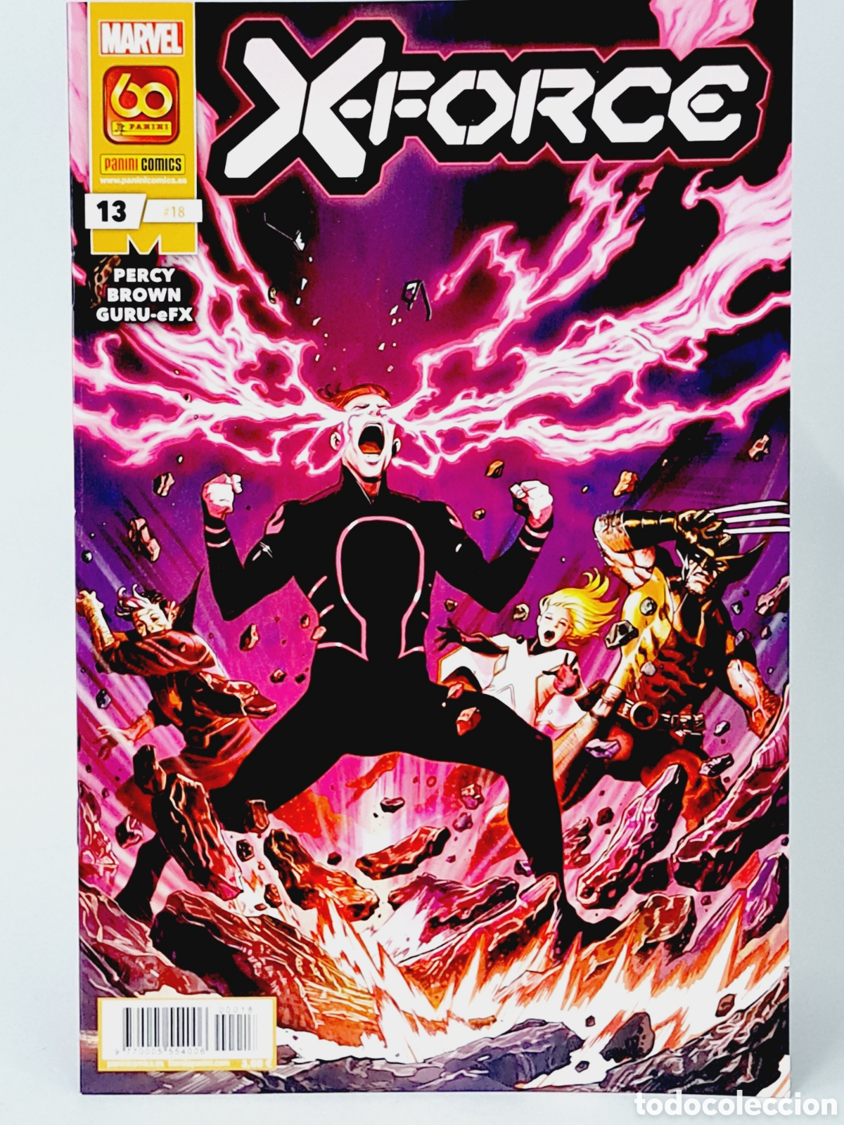 C&oacute;mics: DE KIOSCO X-FORCE 13 - #18 MARVEL COMICS PANINI GRAPA - Foto 1