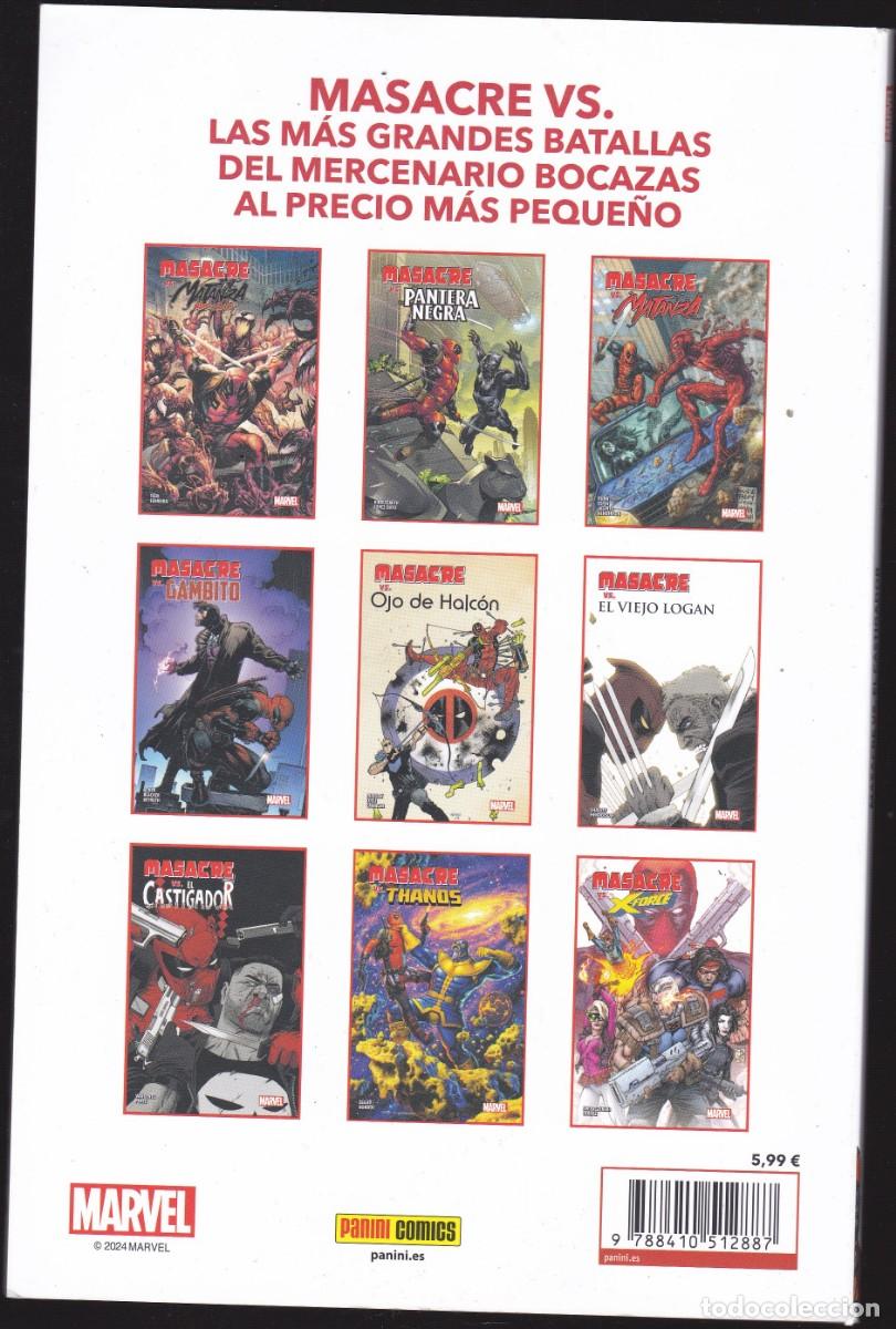 C&oacute;mics: MASACRE VS - N&ordm; 7 - MASACRE VS EL CASTIGADOR - PANINI - Foto 3