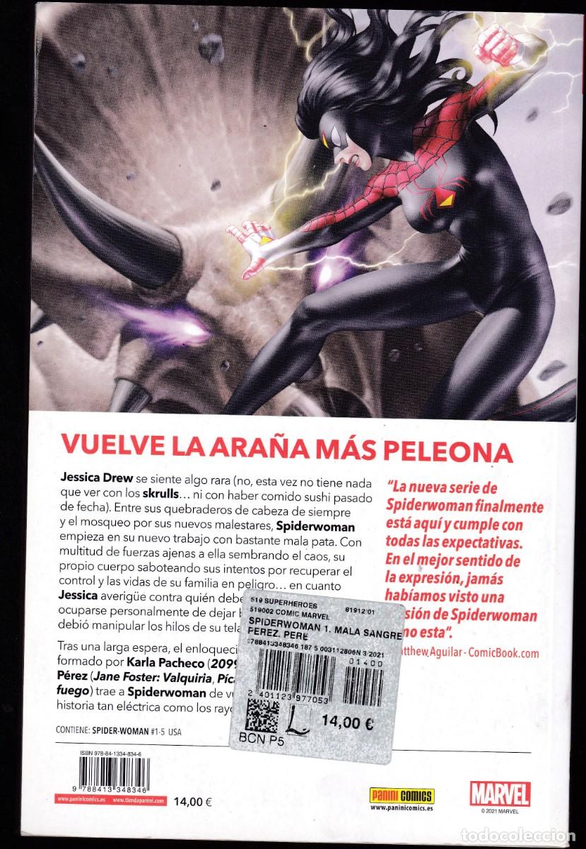 C&oacute;mics: SPIDERWOMAN - N&ordm; 1 - Mala sangre - PANINI - Foto 2