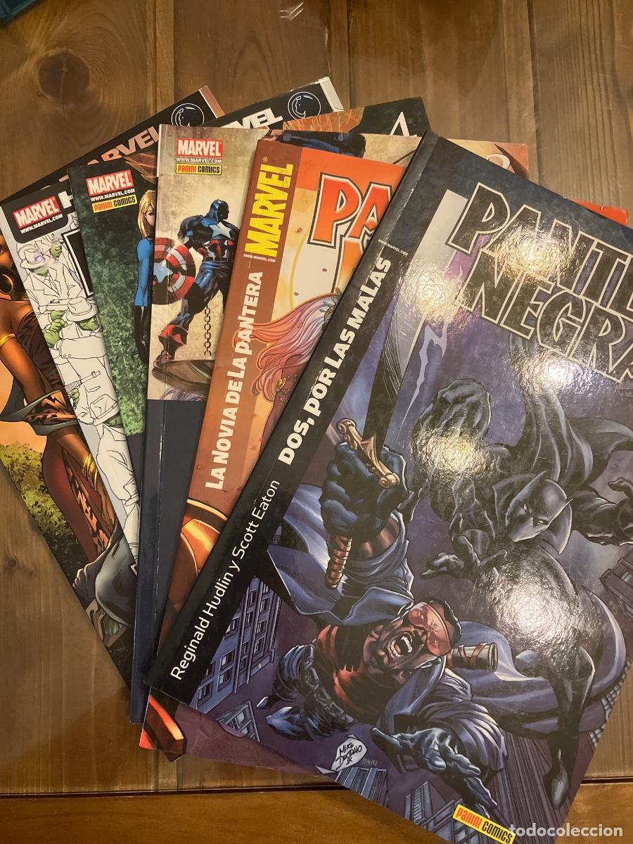 C&oacute;mics: PANTERA NEGRA - 6 TOMOS - CASI COMPLETA - PANINI - Foto 1