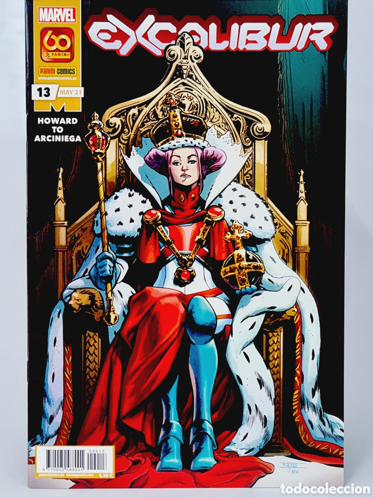 C&oacute;mics: DE KIOSCO EXCALIBUR 13 MARVEL C&Oacute;MICS PANINI GRAPA MAYO 21 - Foto 1