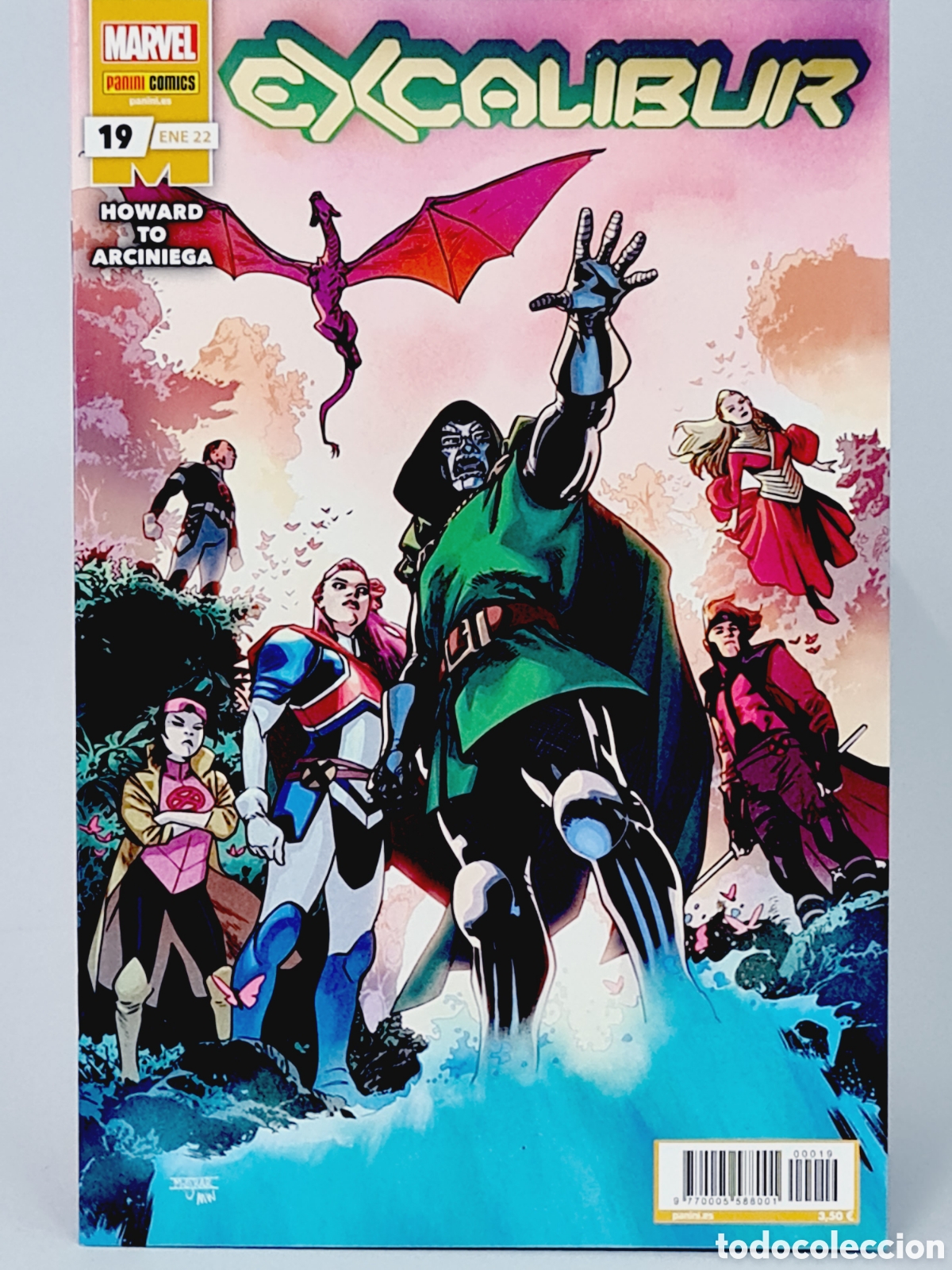 C&oacute;mics: DE KIOSCO EXCALIBUR 19 MARVEL C&Oacute;MICS PANINI GRAPA ENERO 22 - Foto 1