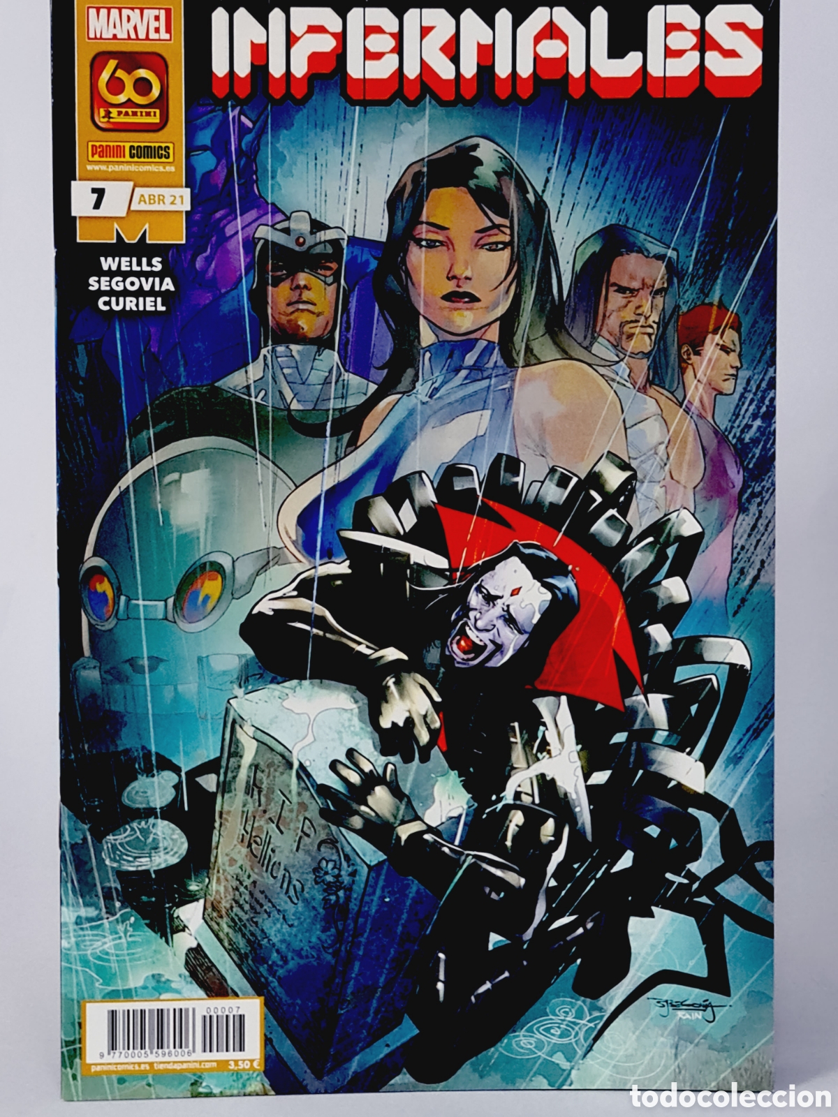 C&oacute;mics: DE KIOSCO INFERNALES 7 MARVEL C&Oacute;MICS PANINI GRAPA ABRIL 21 - Foto 1