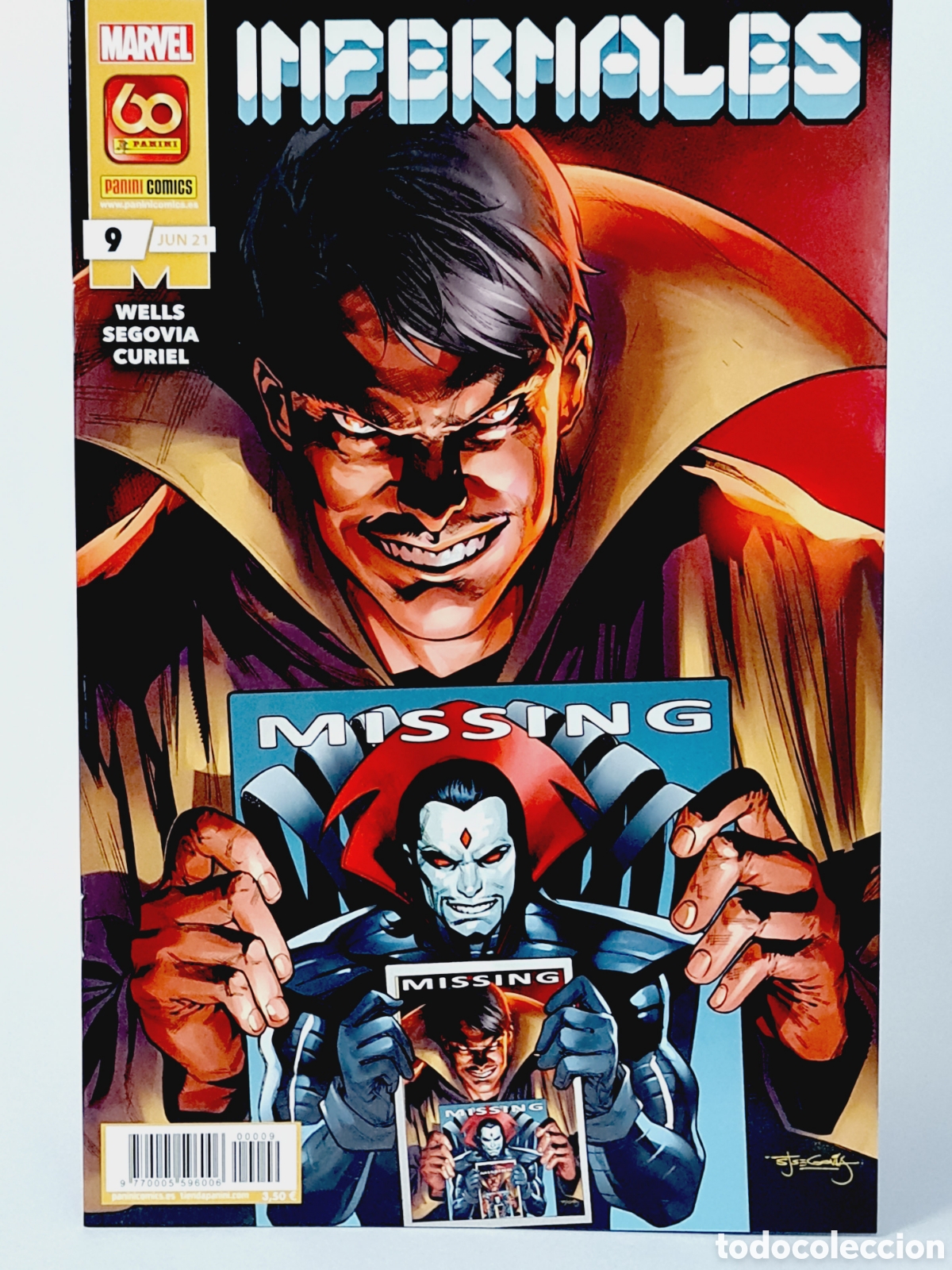 C&oacute;mics: DE KIOSCO INFERNALES 9 MARVEL C&Oacute;MICS PANINI GRAPA JUNIO 21 - Foto 1