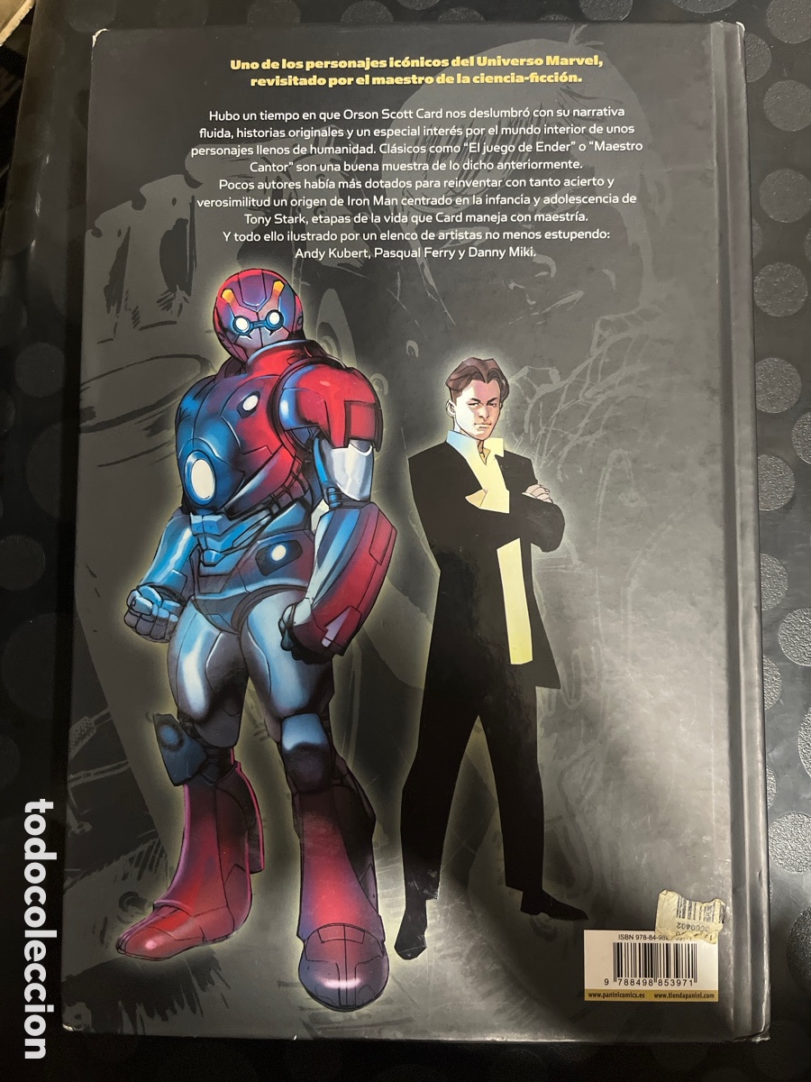 C&oacute;mics: ULT&Iacute;MATE IRON MAN : ORSON SCOTT CARD MARVEL DELUXE ( 2010 ) - Foto 2