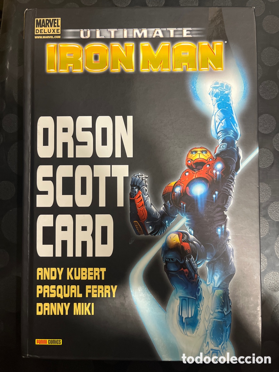 C&oacute;mics: ULT&Iacute;MATE IRON MAN : ORSON SCOTT CARD MARVEL DELUXE ( 2010 ) - Foto 1