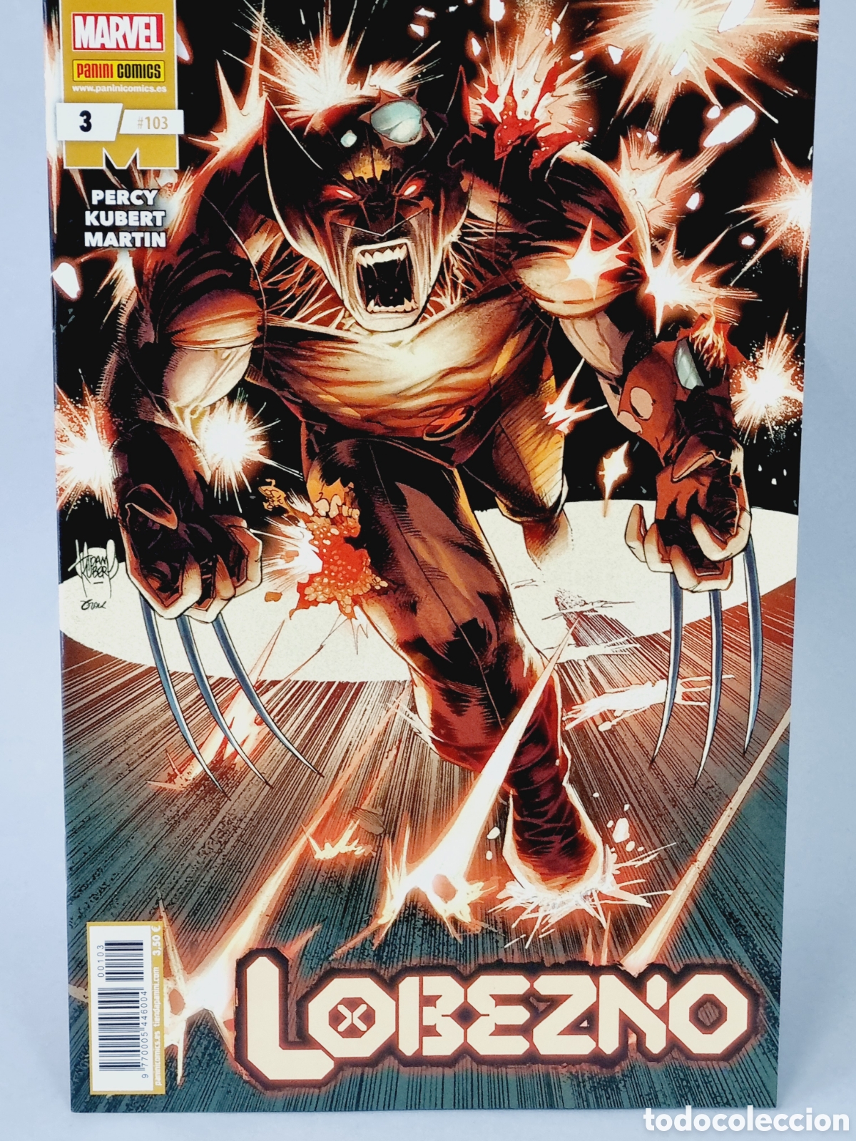 C&oacute;mics: DE KIOSCO LOBEZNO 103 PANINI COMICS MARVEL 3 GRAPA - Foto 1