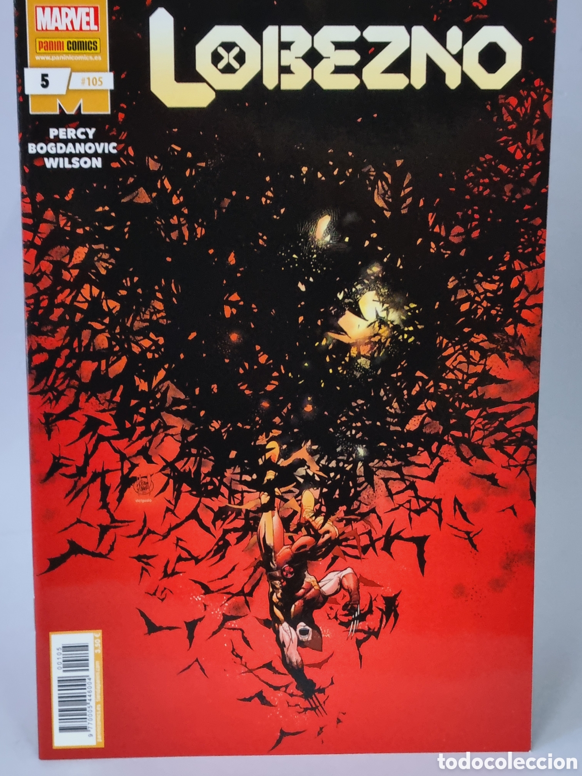 C&oacute;mics: DE KIOSCO LOBEZNO 105 PANINI COMICS MARVEL 5 GRAPA - Foto 1