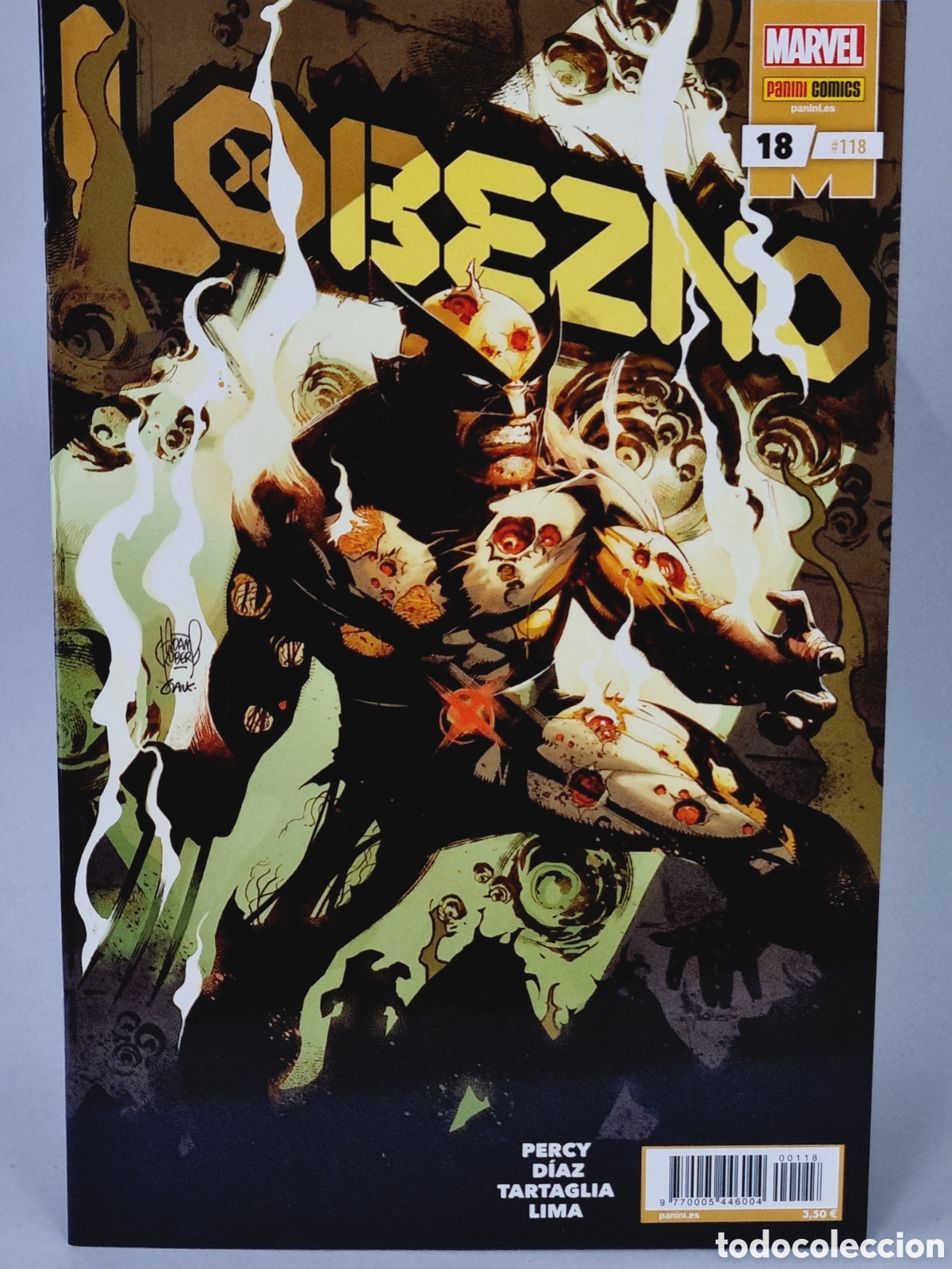 C&oacute;mics: DE KIOSCO LOBEZNO 118 PANINI COMICS MARVEL 8 GRAPA - Foto 1
