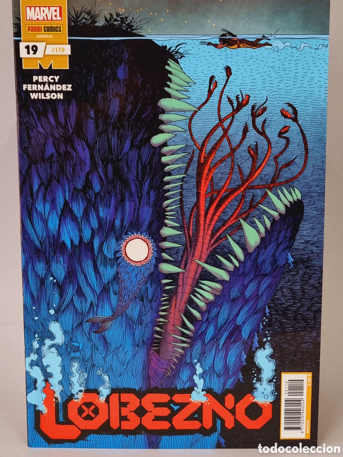 C&oacute;mics: DE KIOSCO LOBEZNO 119 PANINI COMICS MARVEL 19 GRAPA - Foto 1