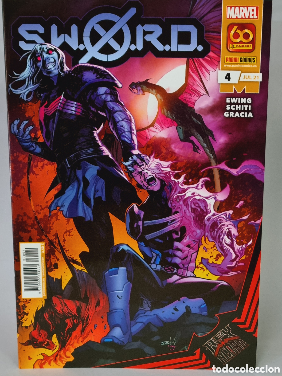 C&oacute;mics: DE KIOSCO SWORD 4 PANINI COMICS MARVEL JULIO 21 GRAPA - Foto 1