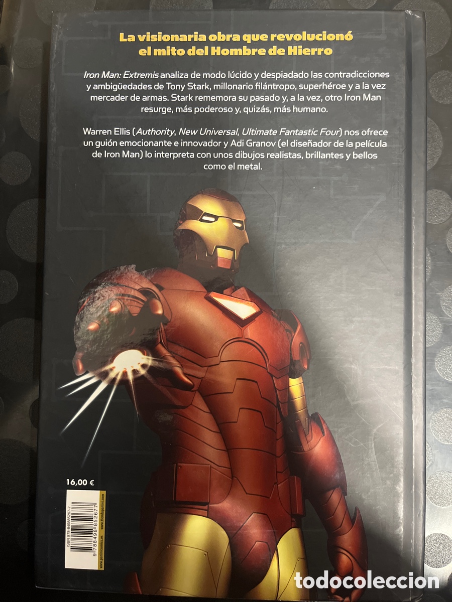C&oacute;mics: IRON MAN N.1 EXTREMIS MARVEL DELUXE ( 2009/2010 ) - Foto 2