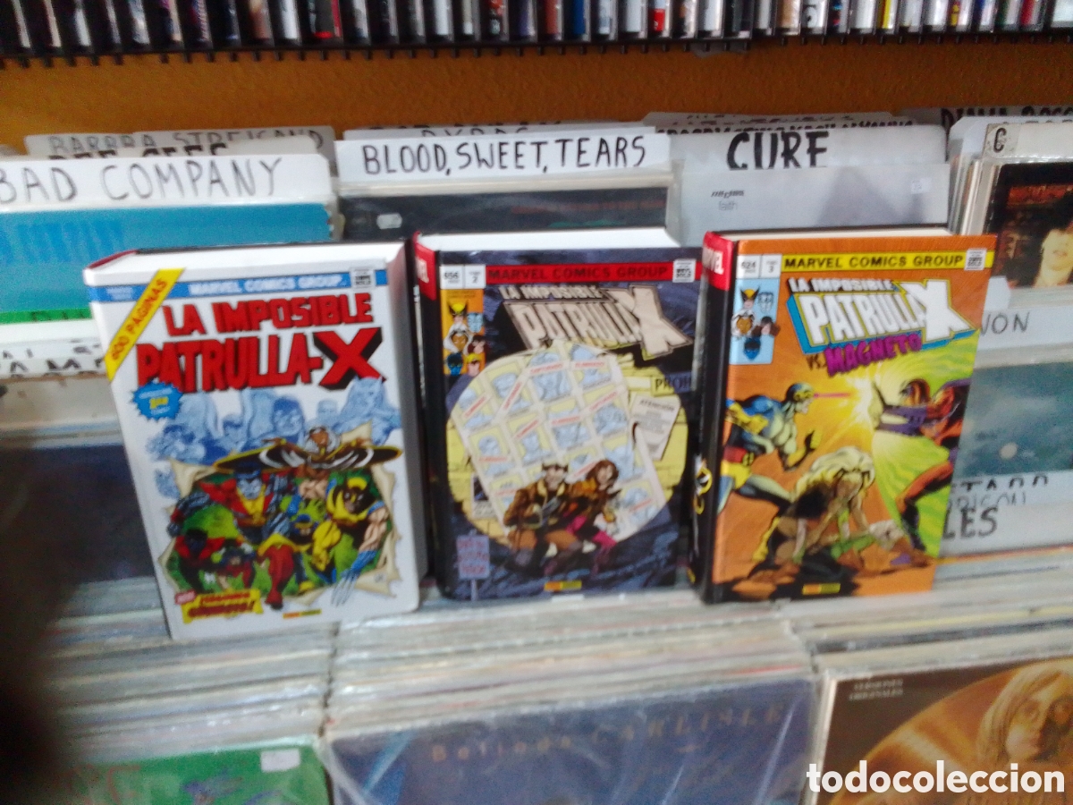 C&oacute;mics: La imposible patrulla x,3 tomos Marvel