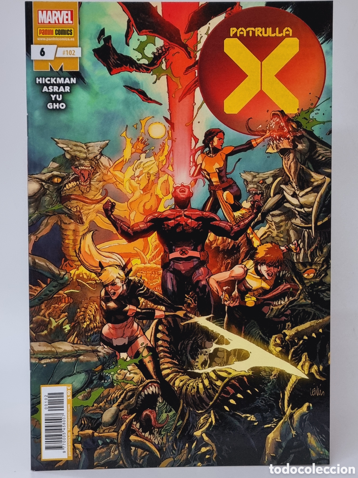 C&oacute;mics: DE KIOSCO PATRULLA X 102 PANINI COMICS MARVEL 6 - Foto 1