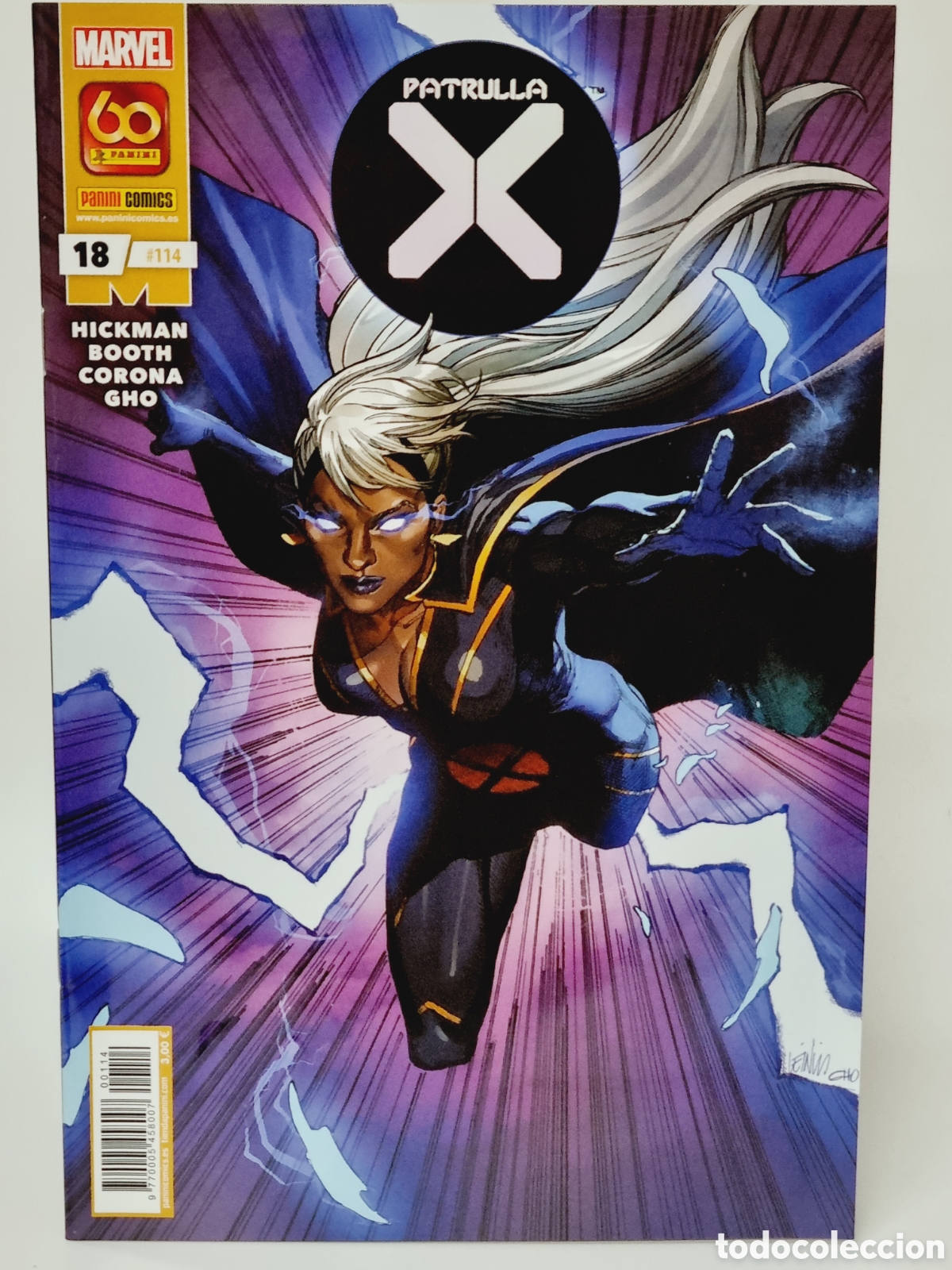 C&oacute;mics: DE KIOSCO PATRULLA X 114 PANINI COMICS MARVEL 18 - Foto 1