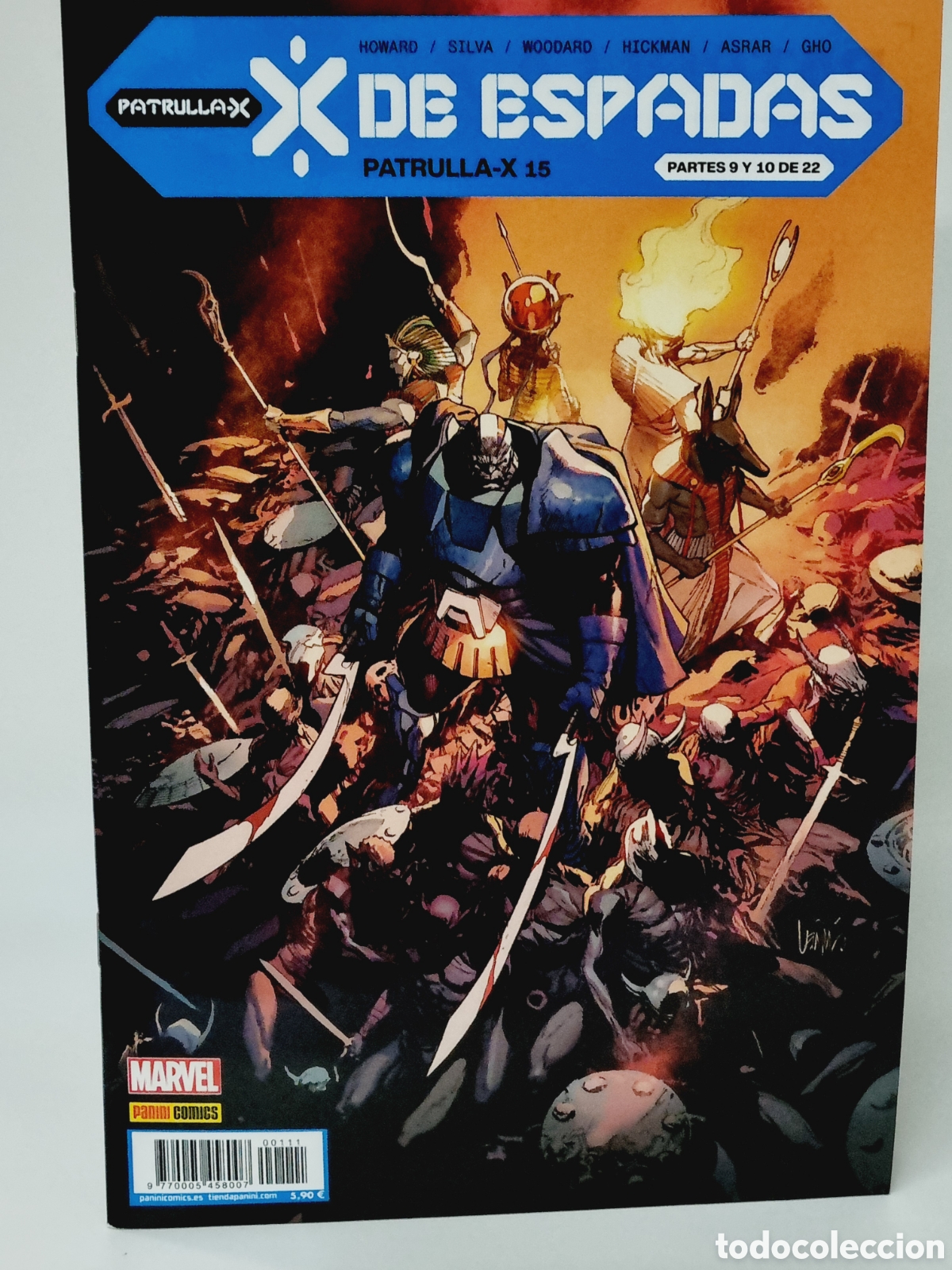 C&oacute;mics: DE KIOSCO PATRULLA X 111 DE ESPADAS PANINI COMICS MARVEL - Foto 1