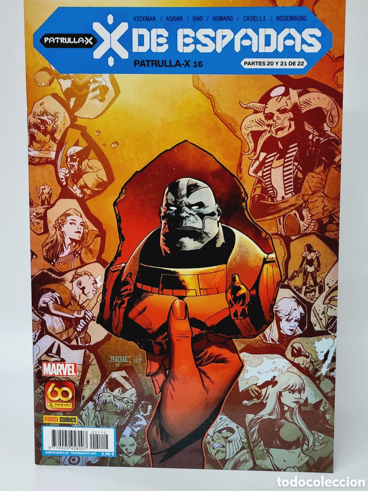 C&oacute;mics: DE KIOSCO PATRULLA X 112 DE ESPADAS PANINI COMICS MARVEL - Foto 1
