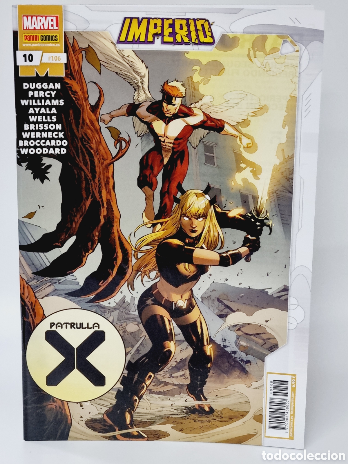 C&oacute;mics: DE KIOSCO PATRULLA X 106 IMPERIO PANINI COMICS MARVEL 10 - Foto 1
