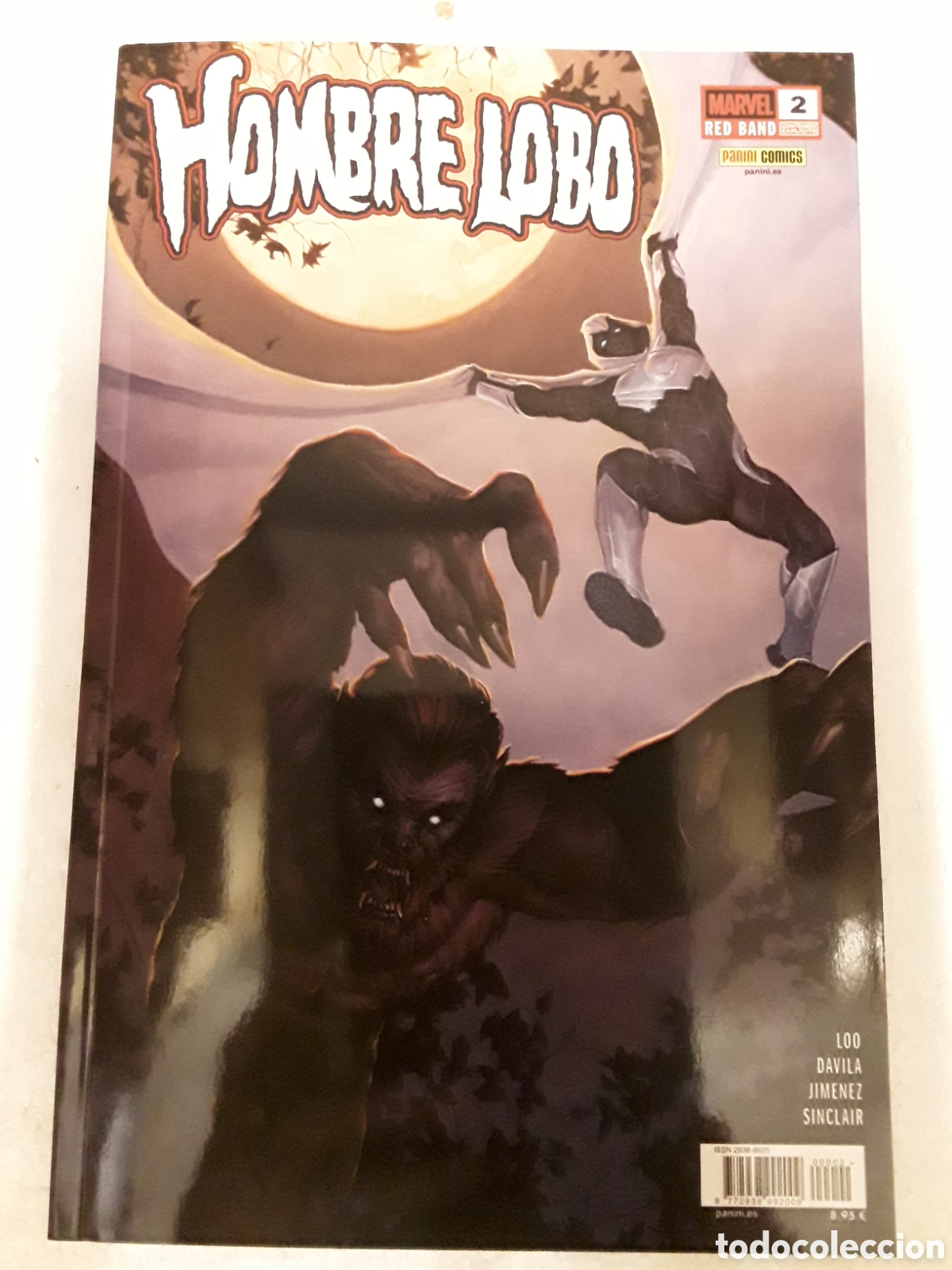 C&oacute;mics: Hombre Lobo 2 (Red Band) - Loo, Davila, Jimenez , Sinclair - Panini / Marvel - Foto 1