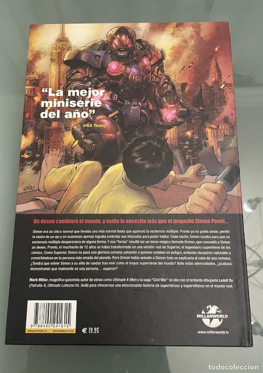 C&oacute;mics: SUPERIOR de Mark Millar y Leinil Yu ed Panini - Foto 2