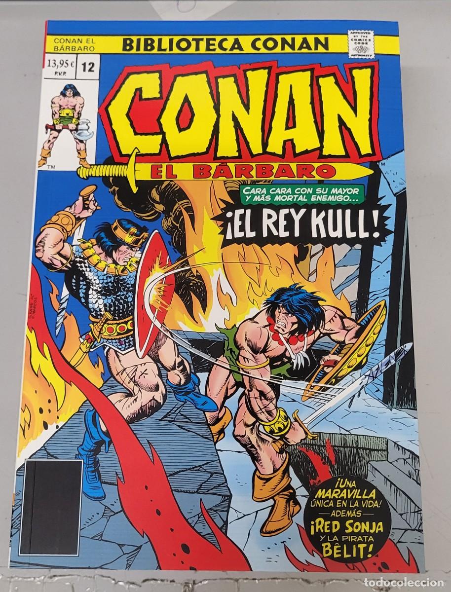 C&oacute;mics: BIBLIOTECA CONAN EL BARBARO N&ordm; 12 : EL REY KULL / MARVEL - PANINI - Foto 1