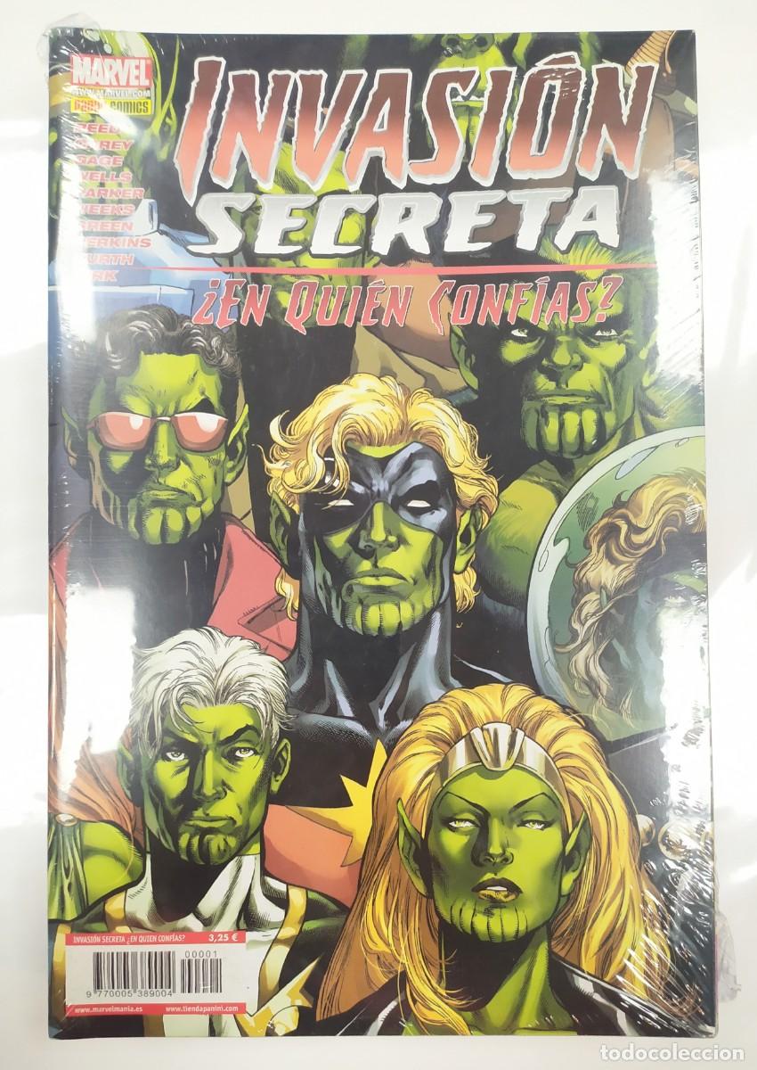 Fumetti: SAGAS MARVEL. INVASI&Oacute;N SECRETA + PRIMERA LINEA + 4 ESPECIALES (2009-2010)