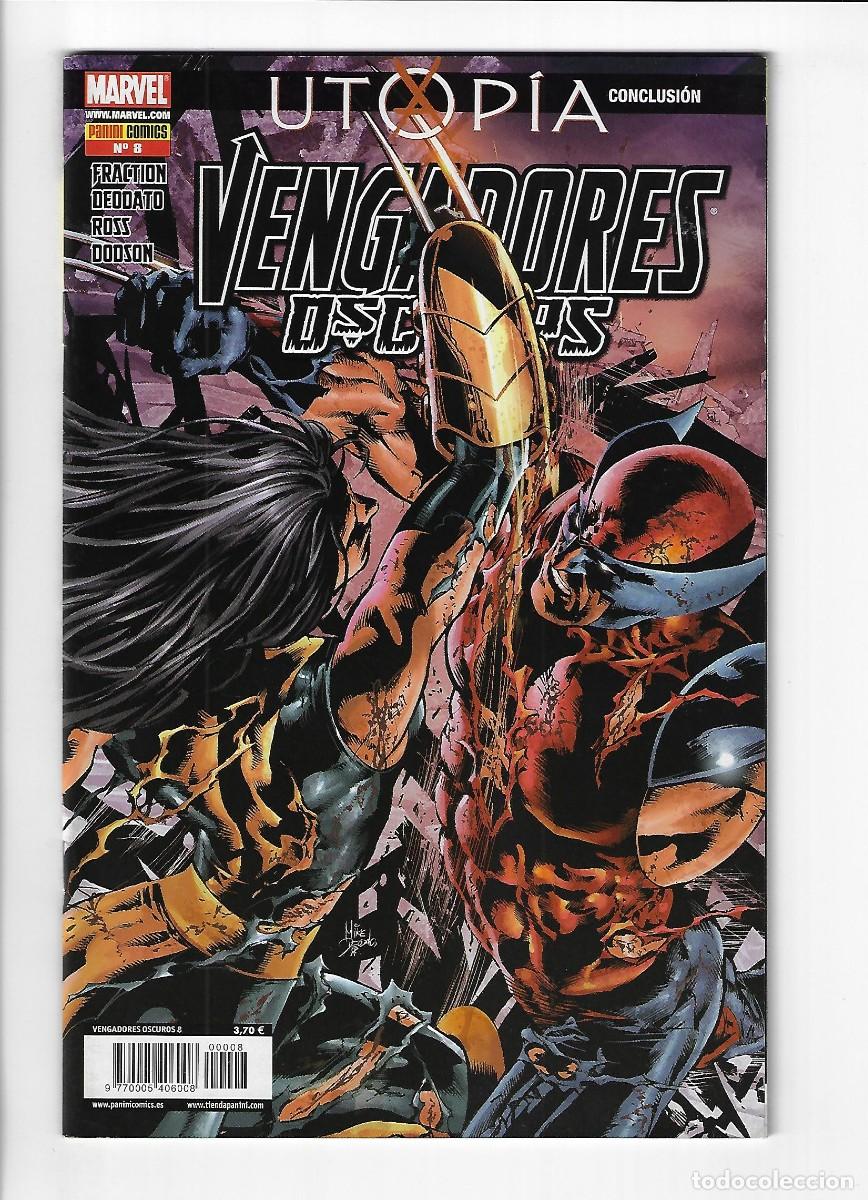Fumetti: Panini. Vengadores oscuros. 8. Utop&iacute;a. Fraction. Deodato. Ross. Donson