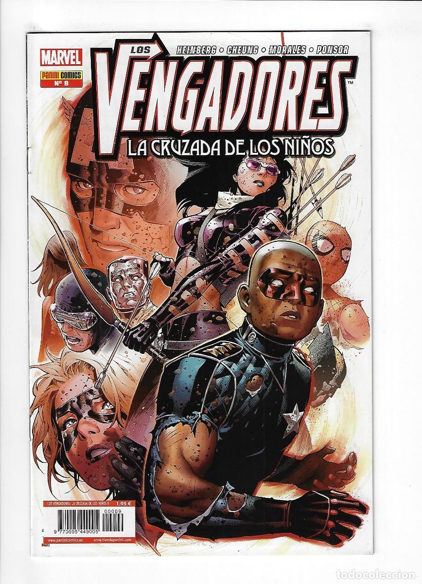 C&oacute;mics: Panini. Los vengadores. La cruzada de los ni&ntilde;os. 9 - Foto 1