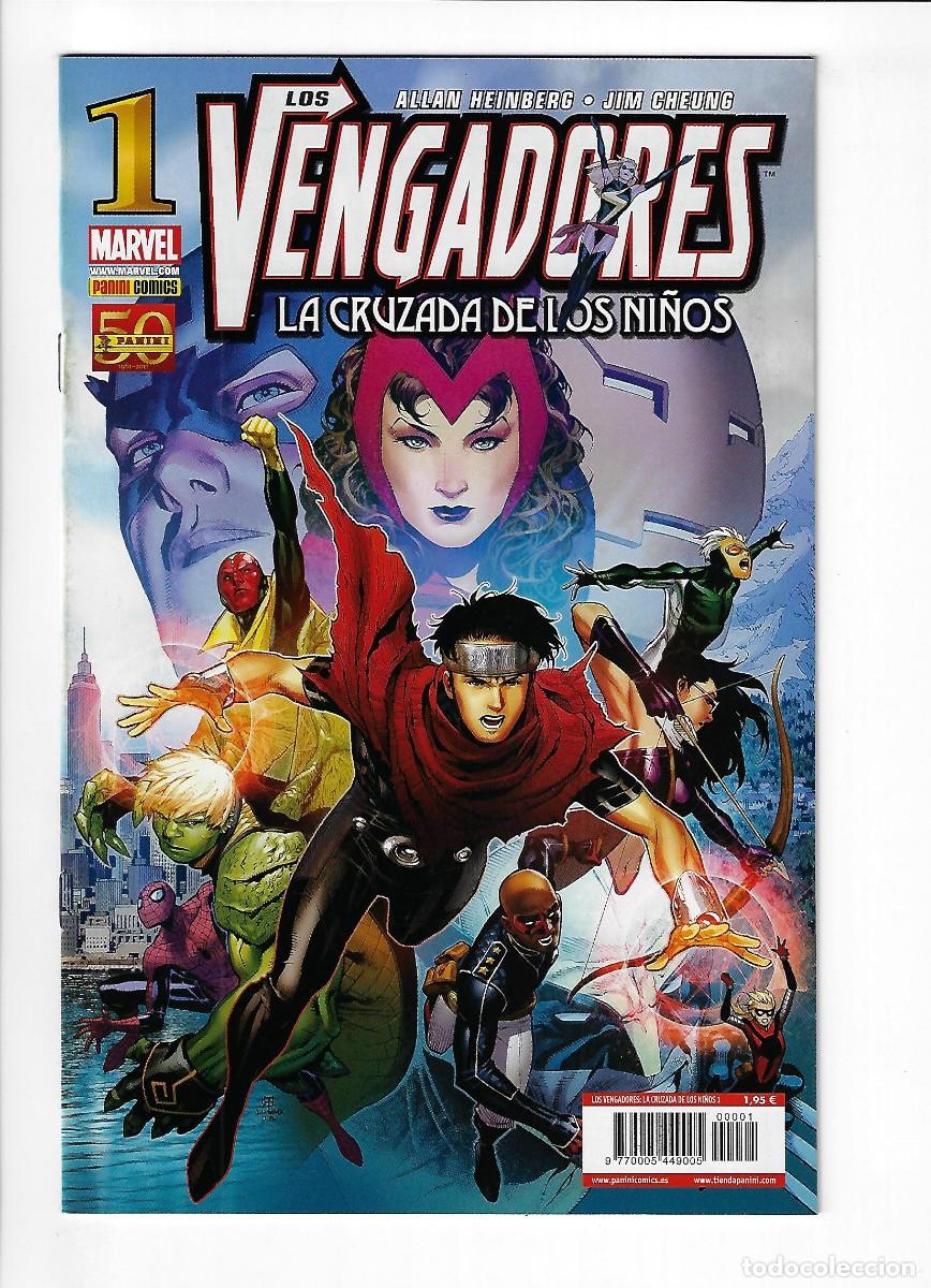 C&oacute;mics: Panini. Los vengadores. La cruzada de los ni&ntilde;os. 1 - Foto 1