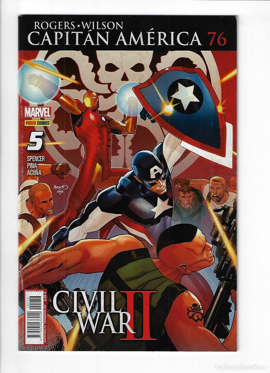 C&oacute;mics: Panini. Capit&aacute;n Am&eacute;rica. Volumen 8. 76 - Foto 1