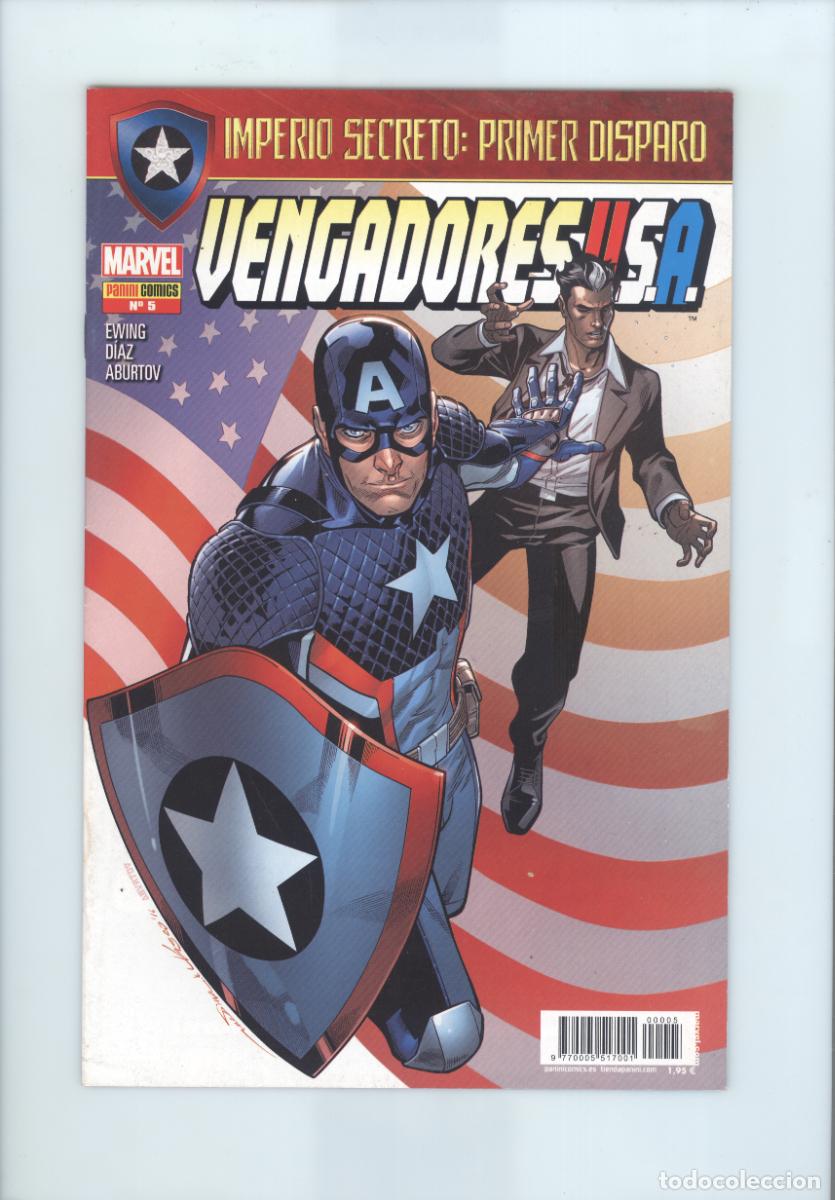 C&oacute;mics: Panini. Vengadores U.S.A. Usa. 5 - Foto 1