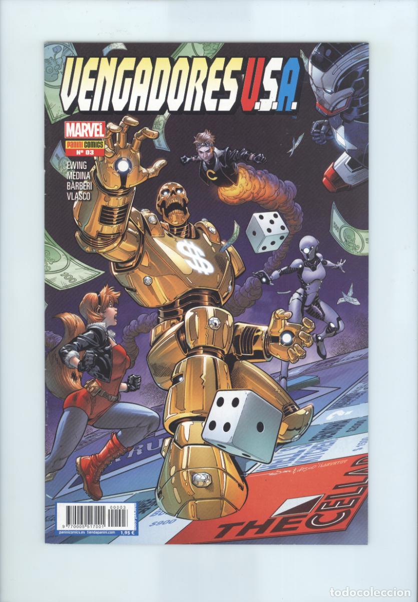 C&oacute;mics: Panini. Vengadores U.S.A. Usa. 3 - Foto 1