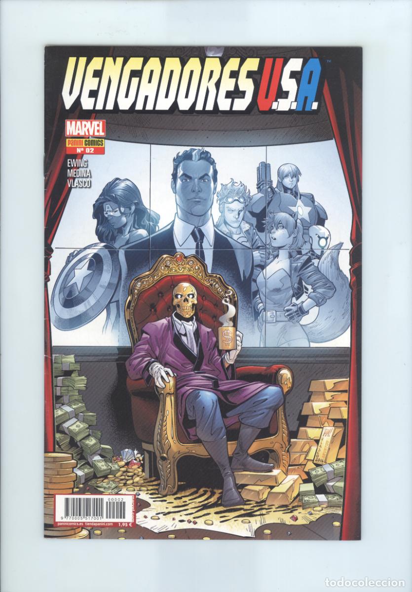 C&oacute;mics: Panini. Vengadores U.S.A. Usa. 2 - Foto 1