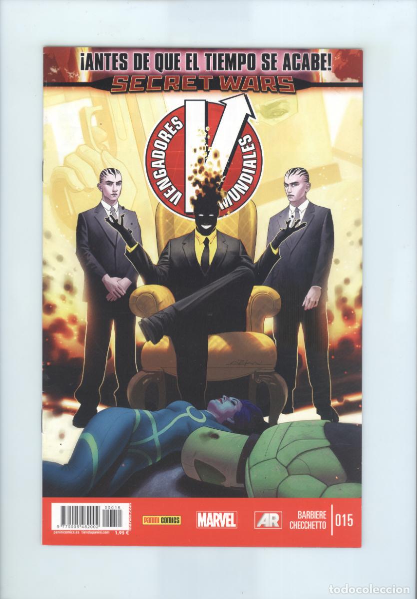 C&oacute;mics: Panini. Vengadores mundiales. 15 - Foto 1