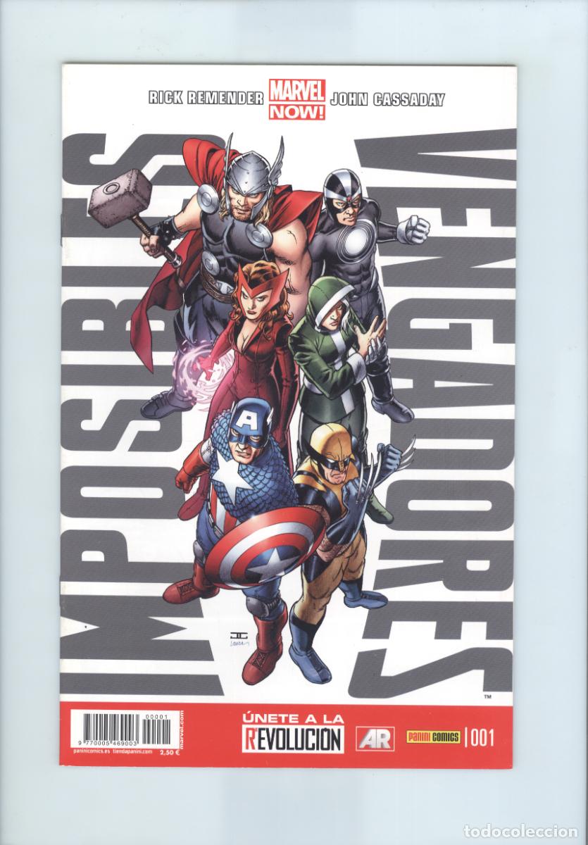 C&oacute;mics: Panini. Vengadores imposibles. 1 - Foto 1