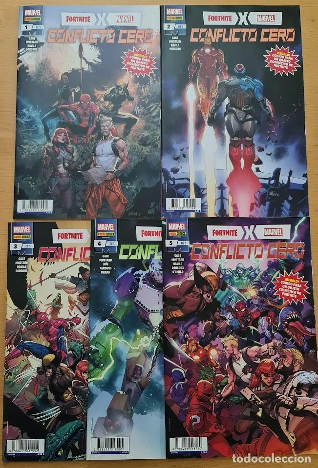 Comics : FORTNITE X MARVEL, CONFLICTO CERO 1 A 5 (COMPLETA)