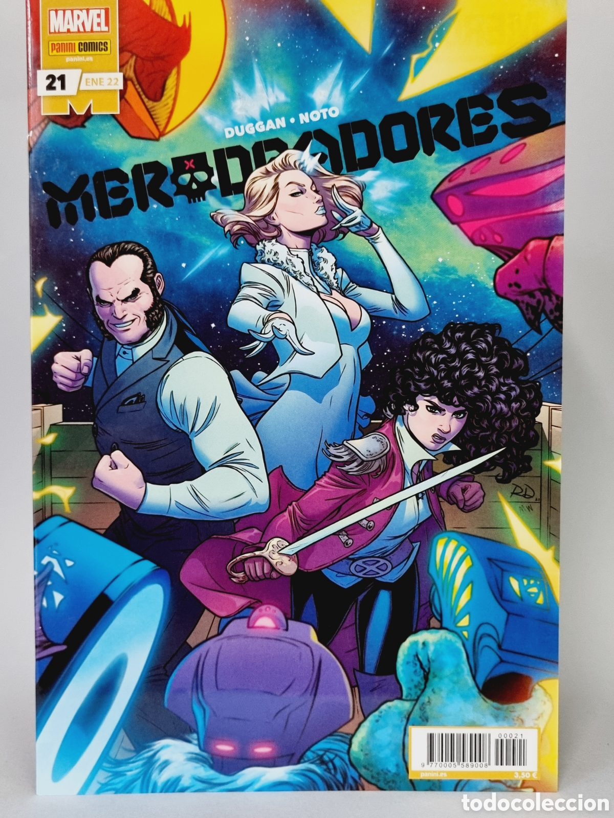 C&oacute;mics: DE KIOSCO MERODEADORES 21 MARVEL COMICS PANINI ENERO 22 - Foto 1
