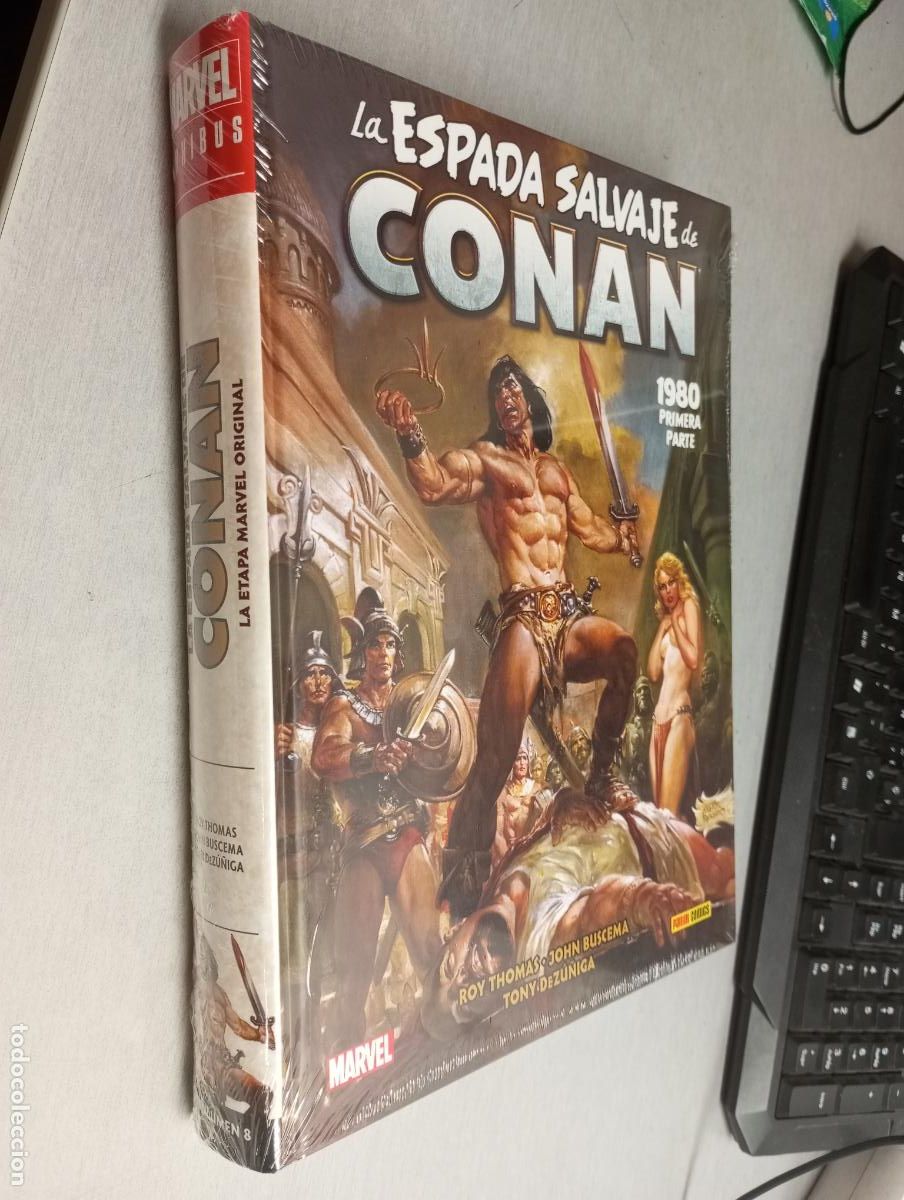 C&oacute;mics: LA ESPADA SALVAJE DE CONAN MARVEL OMNIBUS VOLUMEN 8 1980 PRIMERA PARTE / PANINI - Foto 1
