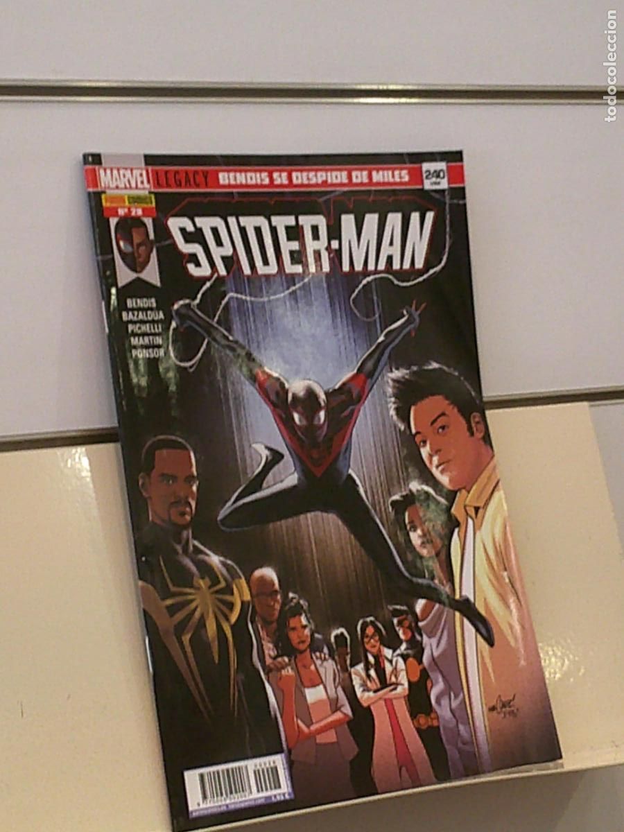 C&oacute;mics: SPIDER-MAN (MILES MORALES) N&ordm; 28 BENDIS MARVEL - PANINI - Foto 1