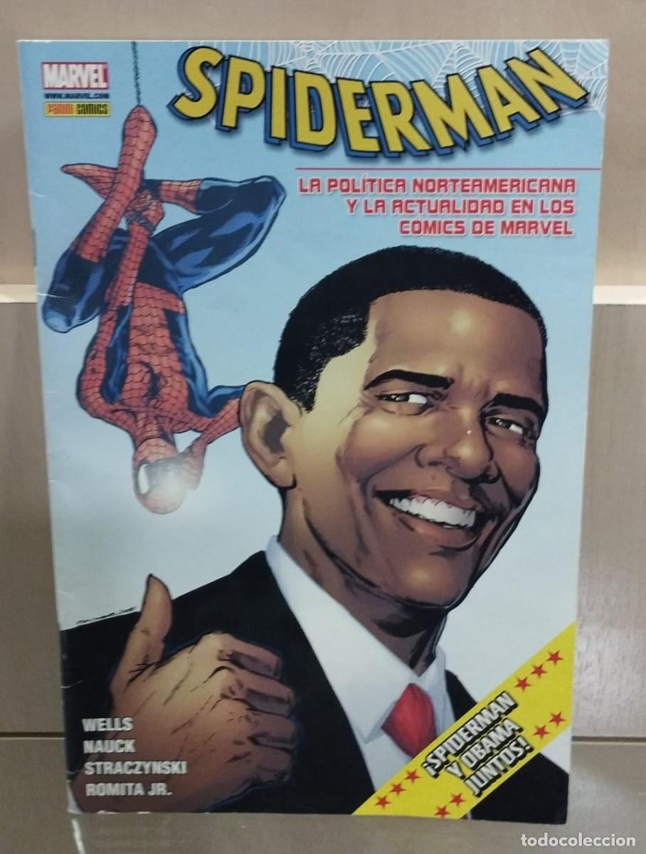 C&oacute;mics: Comic Barack Obama Amazing Spider-Man - Foto 1