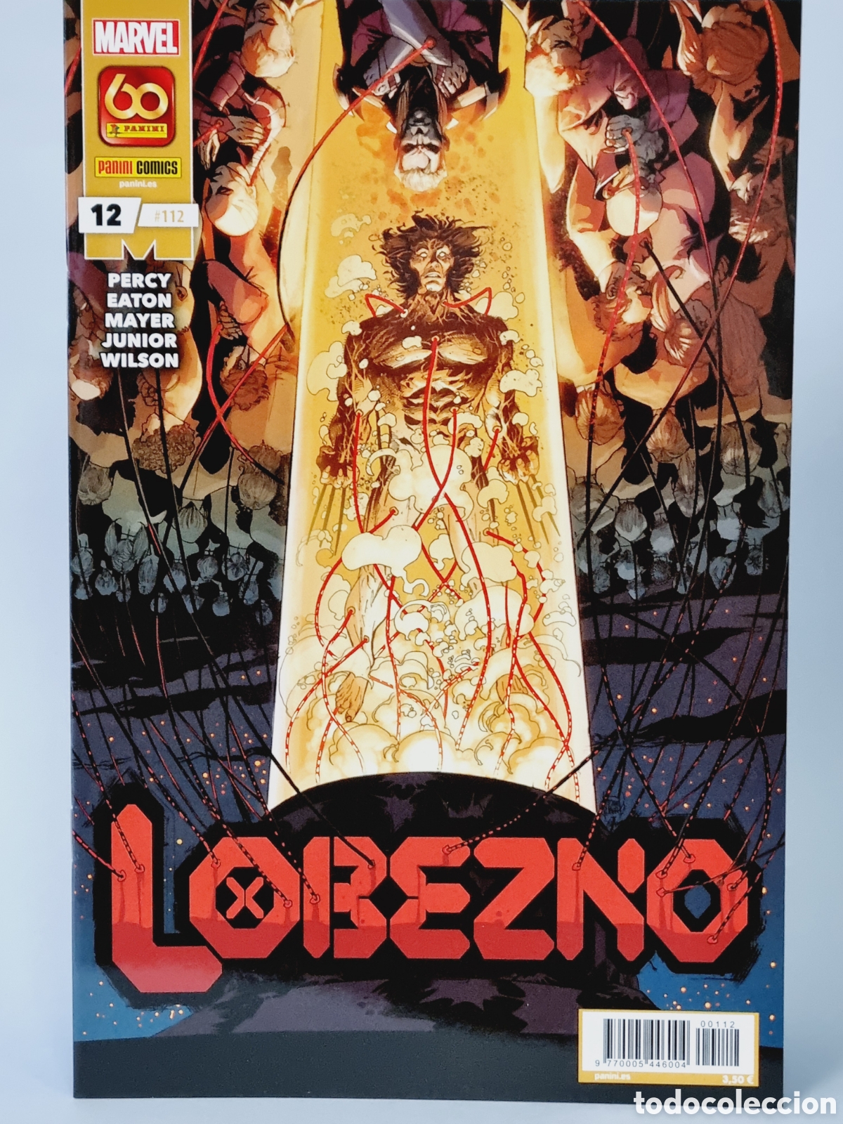 C&oacute;mics: DE KIOSCO LOBEZNO 112 MARVEL COMICS PANINI GRAPA - Foto 1