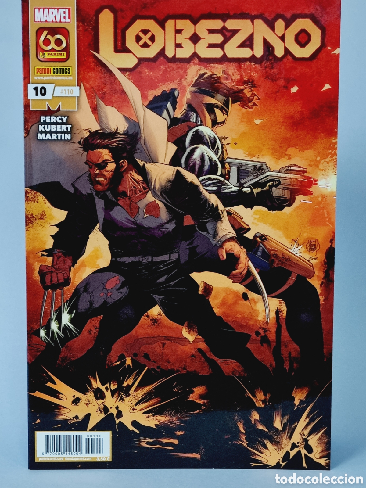 C&oacute;mics: DE KIOSCO LOBEZNO 110 MARVEL COMICS PANINI GRAPA - Foto 1