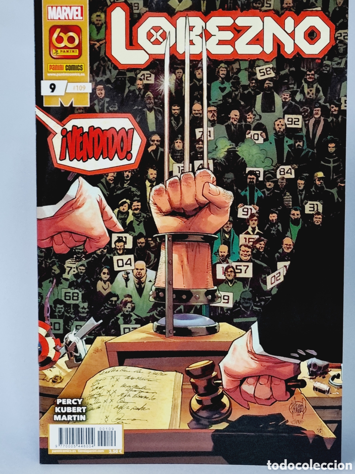 C&oacute;mics: DE KIOSCO LOBEZNO 109 MARVEL COMICS PANINI GRAPA - Foto 1