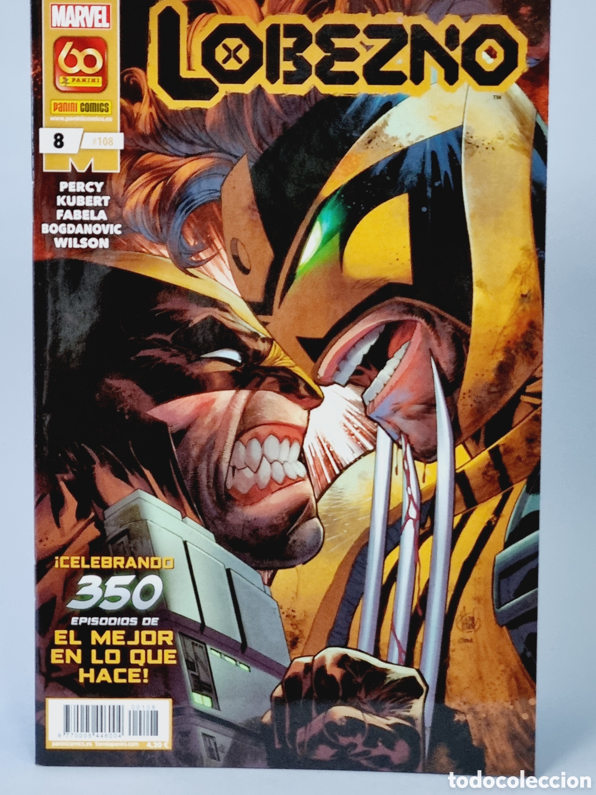 C&oacute;mics: DE KIOSCO LOBEZNO 108 MARVEL COMICS PANINI GRAPA - Foto 1