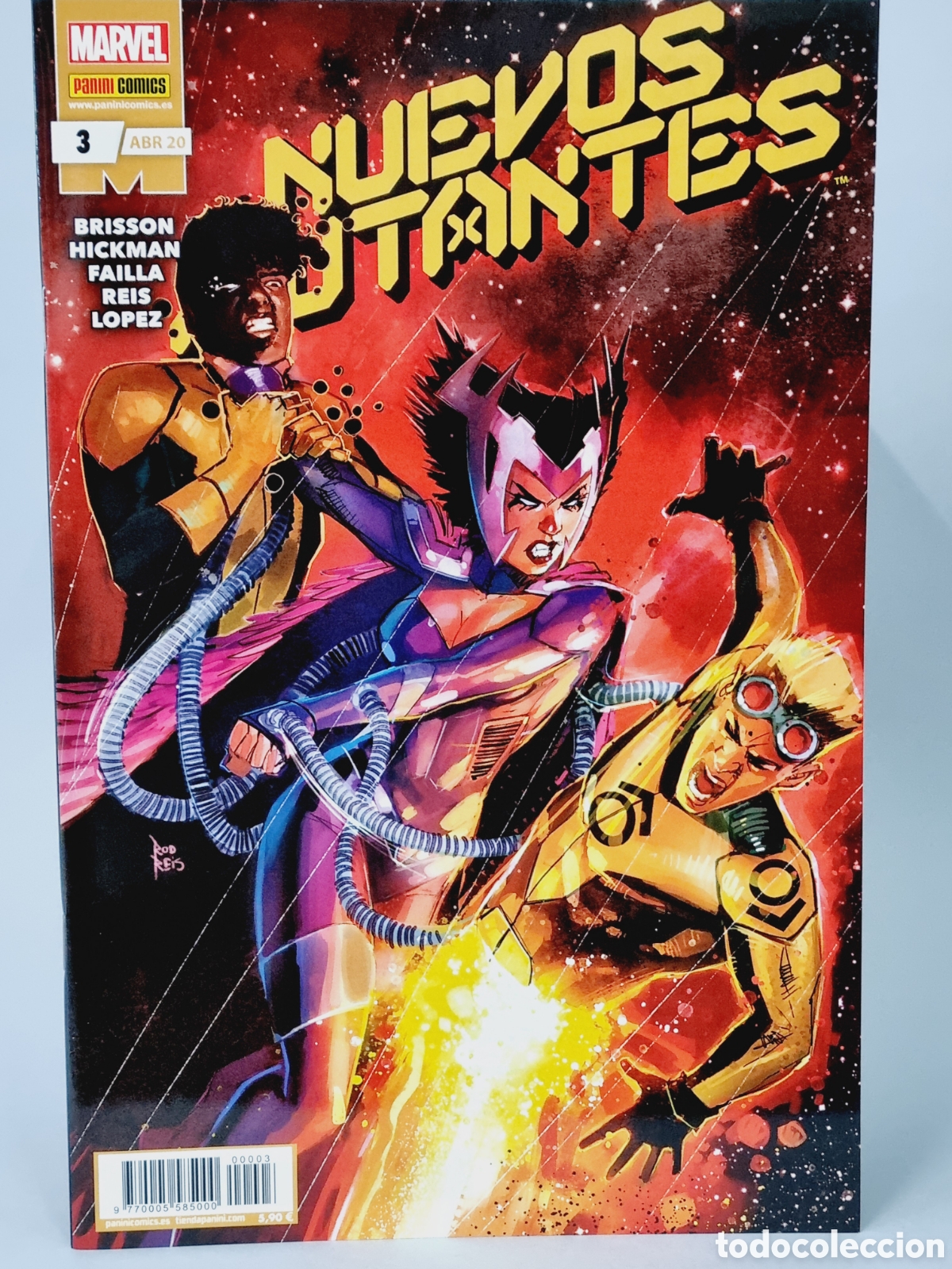 C&oacute;mics: DE KIOSCO NUEVOS MUTANTES 3 MARVEL COMICS PANINI ABRIL 20 - Foto 1