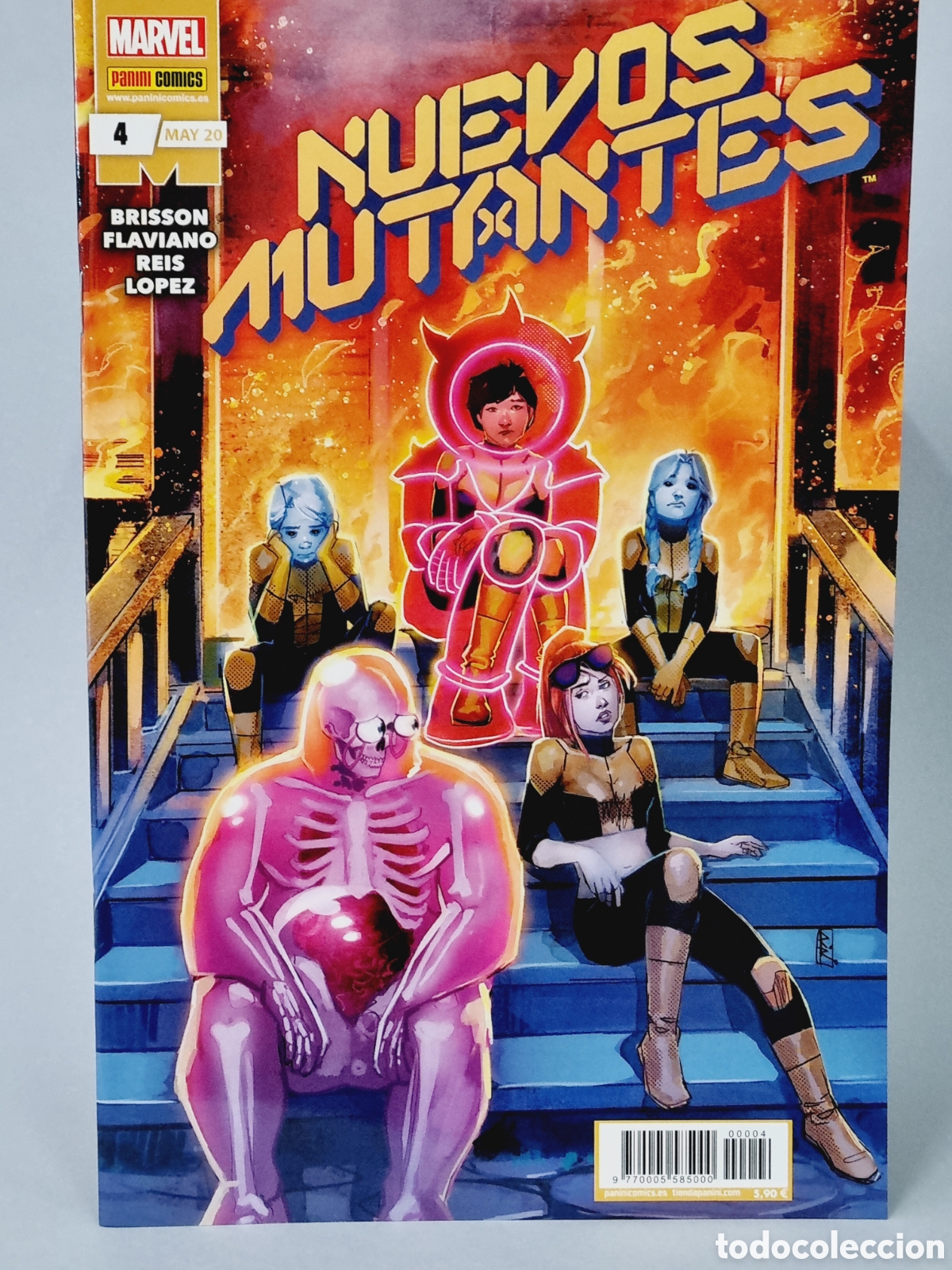 C&oacute;mics: DE KIOSCO NUEVOS MUTANTES 4 MARVEL COMICS PANINI MAYO 20 - Foto 1