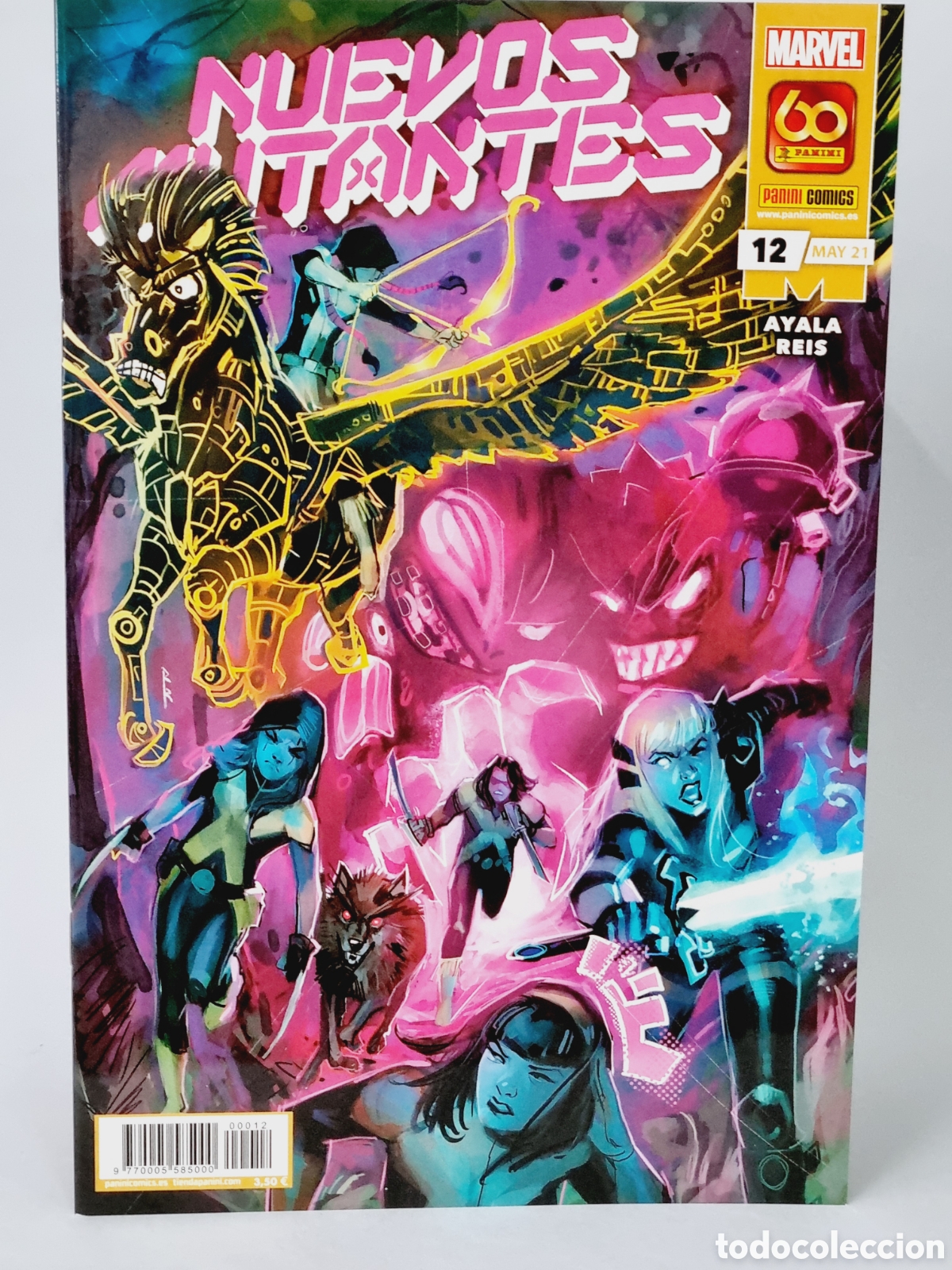C&oacute;mics: DE KIOSCO NUEVOS MUTANTES 12 MARVEL COMICS PANINI MAYO 21 - Foto 1